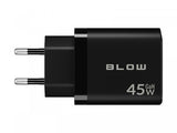 Wall 45W USB-A & USB-C PD Wall Charger with Cable