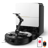 Roborock Qrevo Curv Robot Vacuum Cleaner - White (QRC02-00)