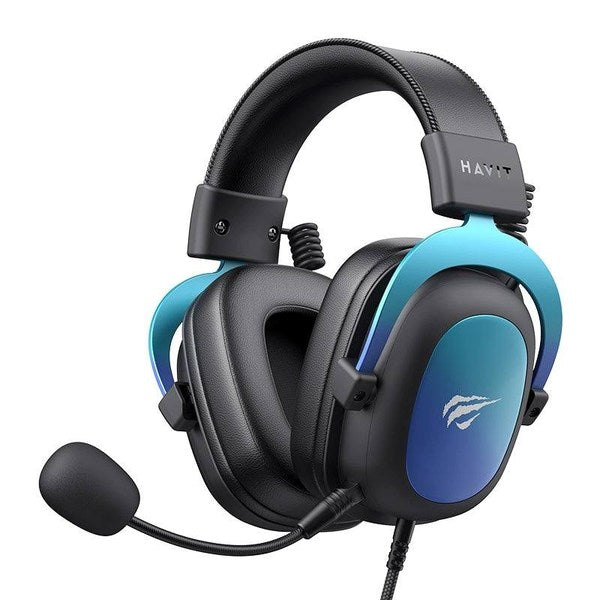HAVIT H2002U PRO Bluetooth Gaming Headset - Black & Blue