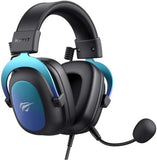 HAVIT H2002U PRO Bluetooth Gaming Headset - Black & Blue