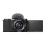 Sony Alpha ZV-E10K vlog camera with 16-50 mm f/3.5-5.6 II Power Zoom kit Lens - Vlog camera - 24.2 MP - ISO sensitivity (max) 32000 - Display diagonal 2.95 " - Wi-Fi...