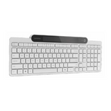 Lenovo 800 Self-Charging Bluetooth Keyboard - US English - White