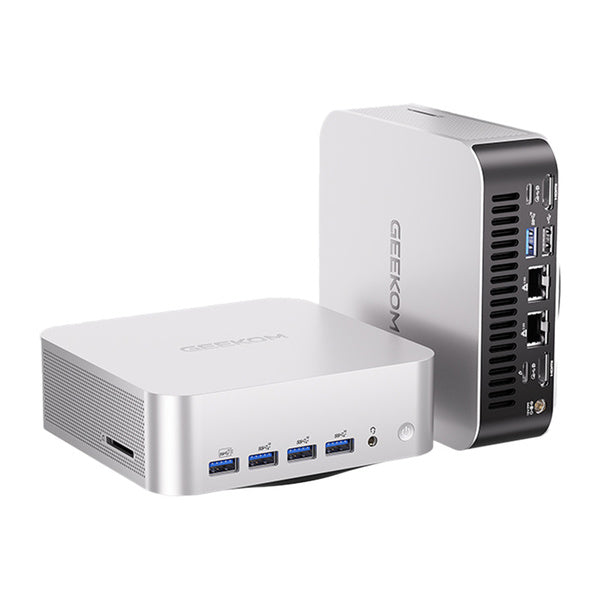 Mini PC - GEEKOM A9MAX, AMD Ryzen AI 9 HX 370, 32GB RAM, 1TB SSD, Black