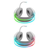 HEADPHONES Defender Eclipse RGB Gaming Headset - White