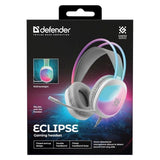HEADPHONES Defender Eclipse RGB Gaming Headset - White