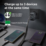 Power 30W USB A+C Wall Charger - EU Plug