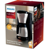 Philips - Coffee Maker - HD7546/20 - Drip - 1000 W - Black/Metal