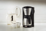 Philips - Coffee Maker - HD7546/20 - Drip - 1000 W - Black/Metal