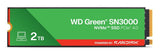 Western Digital Green SN3000 2TB NVMe M.2 PCIe 4.0 SSD