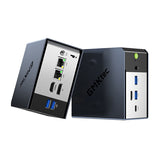 Mini PC - GMKtec EVO-X1, AMD Ryzen AI 9 HX 370, 32GB RAM, 1TB SSD, Black