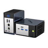 Mini PC - GMKtec EVO-X1, AMD Ryzen AI 9 HX 370, 32GB RAM, 1TB SSD, Black
