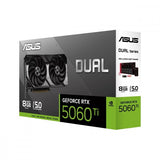 Graphics card GeForce RTX 5060 Ti DUAL 8GB GDDR7 128BIT HDMI/3DP