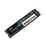 Silicon Power SP P34A60 128GB M.2 PCIe Gen3x4 NVMe SSD - 1800MB/s Read, 600MB/s Write