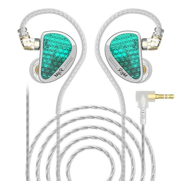 KZ AS16 PRO Cyan NO MIC - headphones, green