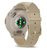 Garmin 010-02785-55 Smartwatch: 41mm AMOLED, GPS, Wi-Fi, Gold