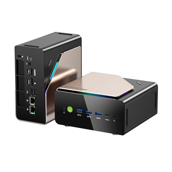 Mini PC - GMKtec EVO-T1, Intel Core Ultra 9 285H, 64GB RAM, 1TB SSD, Black