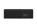 Natec Medusa X-Scissors Slim Wireless Keyboard - US Layout, Black