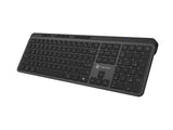 Natec Medusa X-Scissors Slim Wireless Keyboard - US Layout, Black