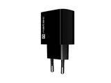 SIENINIS NATEC RIBERA 18W USB-A Wall Charger - Black