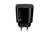 SIENINIS NATEC RIBERA 18W USB-A Wall Charger - Black