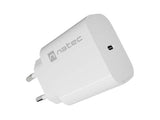 SIENINIS NATEC RIBERA 20W USB-C Wall Charger - White