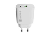 NATEC RIBERA 20W USB-A + USB-C Wall Charger - White