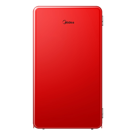 Midea MDRD142SLE32 Freestanding Larder Refrigerator - 93L, Red