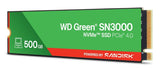 Western Digital Green SN3000 NVMe 500GB M.2 PCIe 4.0 QLC SSD