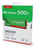 Western Digital Green SN3000 NVMe 500GB M.2 PCIe 4.0 QLC SSD