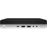 HP EliteDesk 800 G4; Intel® Core™ i5-8500T (6C/6T, 2.10 GHz, up to 3.5 GHz, 9 MB) - 8 GB RAM - 256 GB SSD - Intel UHD 630
