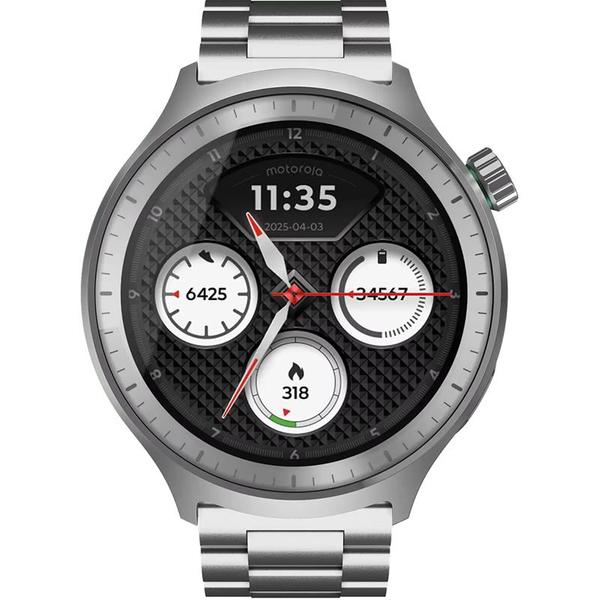 Motorola Moto Watch - Silver Smartwatch