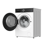 Midea MF205W80BA30/W-BK 8kg 1400 RPM Front Load Washing Machine - A Energy Class