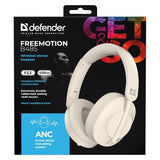 HEADPHONES Defender FreeMotion B485 ANC Bluetooth Headphones - Beige