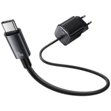 Charger 20W GaN Fast Charger with Cable - Black