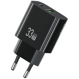 Charger T66 45W GaN Dual Port USB-A + USB-C Wall Charger