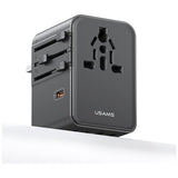 Travel 70W Universal Power Adapter - US/AU/EU/UK Black