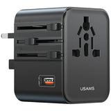 Techly IPW-USB-30WACG Universal AC Fast Charger for Mobile Devices - White