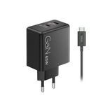 LENOVO 65W Dual USB-C GaN Power Adapter - Black