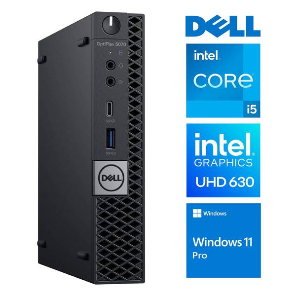 DELL 5070 Micro i5-9500T 16GB 1TB SSD M.2 NVME WiFi WIN11Pro