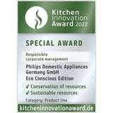 Philips Kettle - HD9365/10 Eco Conscious Edition - Electric - 2200 W - 1.7 L - 100% bioplastic - 360° rotational base - White Matt