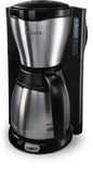 Philips - Coffee Maker - HD7546/20 - Drip - 1000 W - Black/Metal
