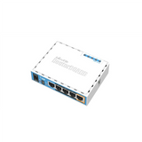MikroTik hAP RB951Ui-2nD Wireless Router - 2.4GHz, 5xLAN, PoE Out