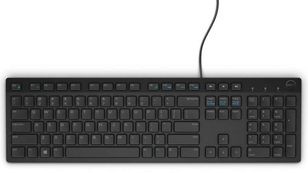 DELL KB216 Wired Keyboard - Black (English Layout)