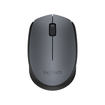 Logitech M170 Wireless Mouse, Gray