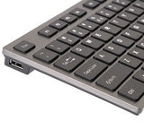 A4Tech KV-300H Wired USB Keyboard - Black (US Layout)