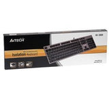 A4Tech KV-300H Wired USB Keyboard - Black (US Layout)