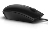 DELL MS116 black wired optical mouse