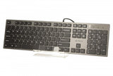A4Tech KV-300H Wired USB Keyboard - Black (US Layout)